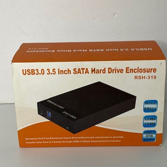 USB3.0 3.5 Inch SATA Hard Drive Enclosure